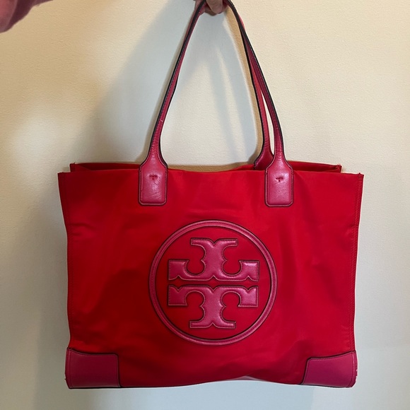 Tory Burch Ella Patent Tote Bag - Picture 1 of 9
